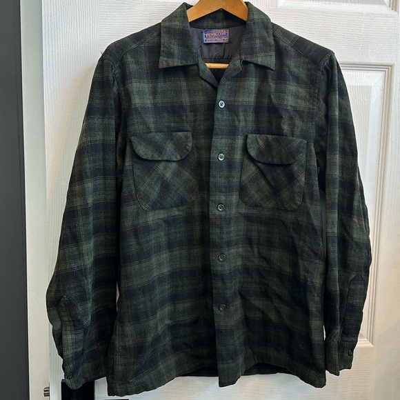 Vintage Pendleton wool plaid shirt - Picture 1 of 3